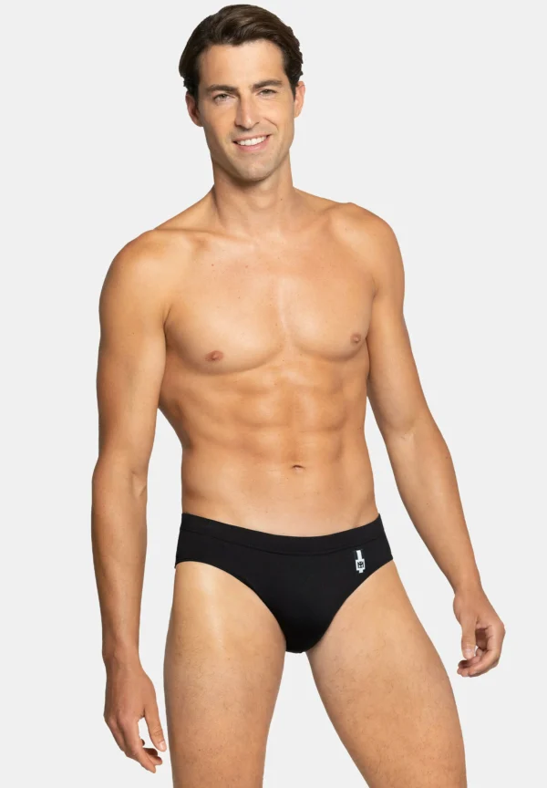 SLIP DE BAIN HOMME BASIC NOIR