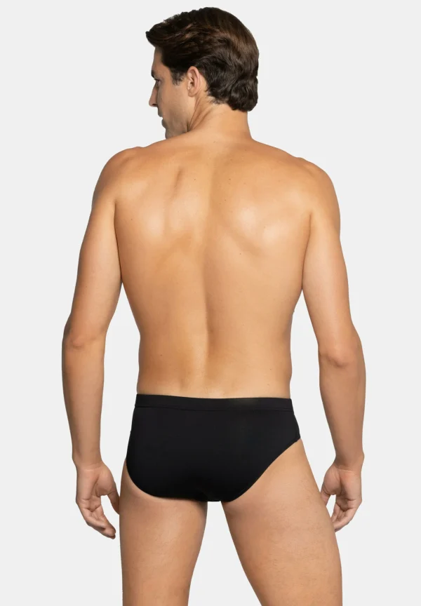 SLIP DE BAIN HOMME BASIC NOIR – Image 2