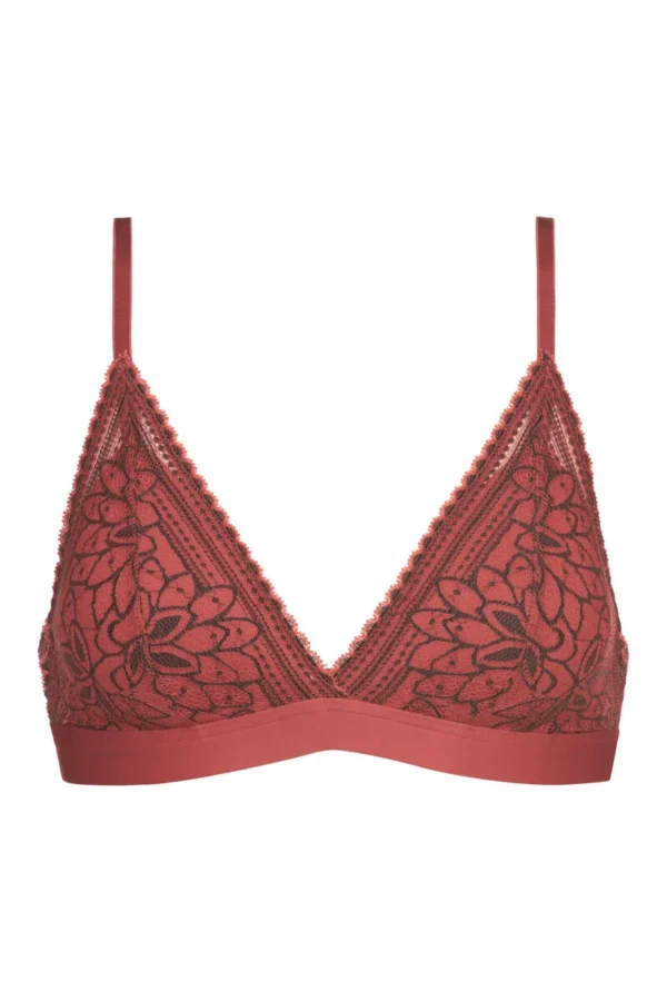 POETRY GLAM MARSALA RED Triangle – Image 2