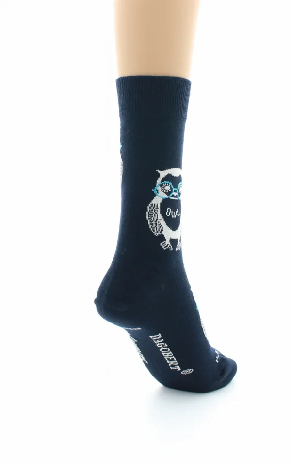 Chaussettes Dagobert Hibou Rouge – Image 4
